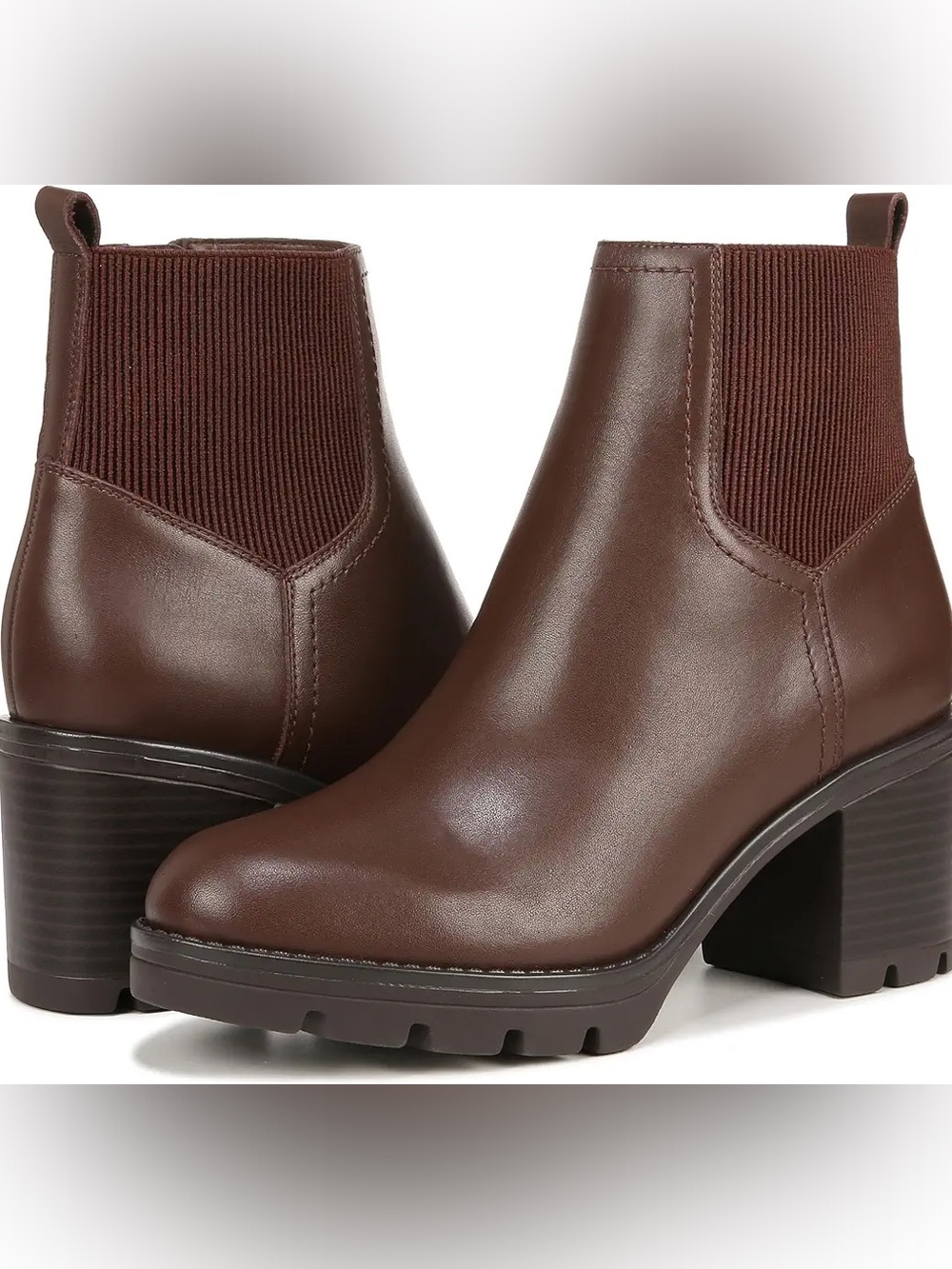 Chestnut Brown Women's Chelsea Booties